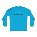 Romans 5:8 Long Sleeve Tee — Crown of Thorns Christian Faith Shirt