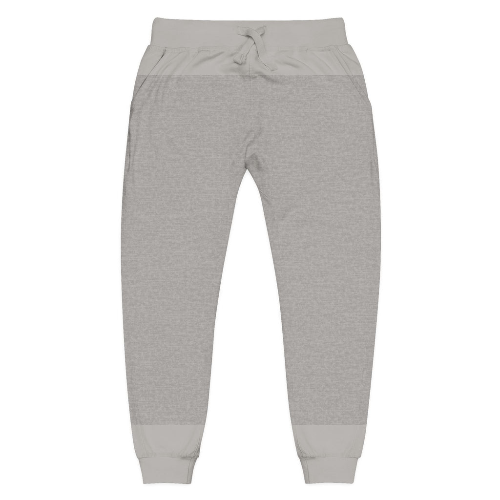 Embroidered Fleece Sweatpants — Cozy Coral Joggers for Everyday Comfort